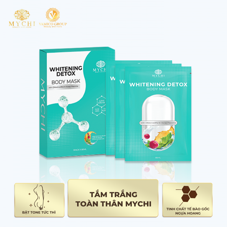 Tắm Trắng Toàn Thân Mychi - Mỹ phẩm cao cấp Mychi | Sản phẩm thuộc tập đoàn Vamico Việt Nam