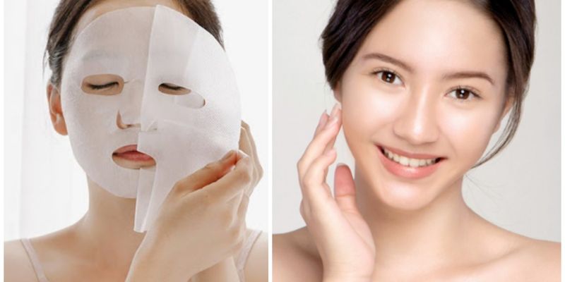 Đắp mask dưỡng da chính hãng