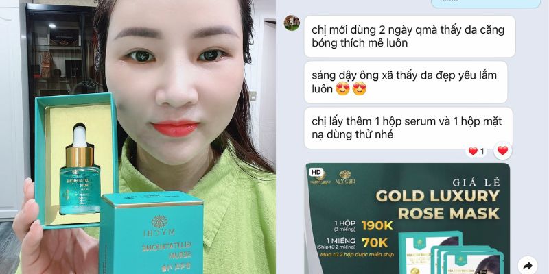 Feedback serum của thương hiệu Mychi